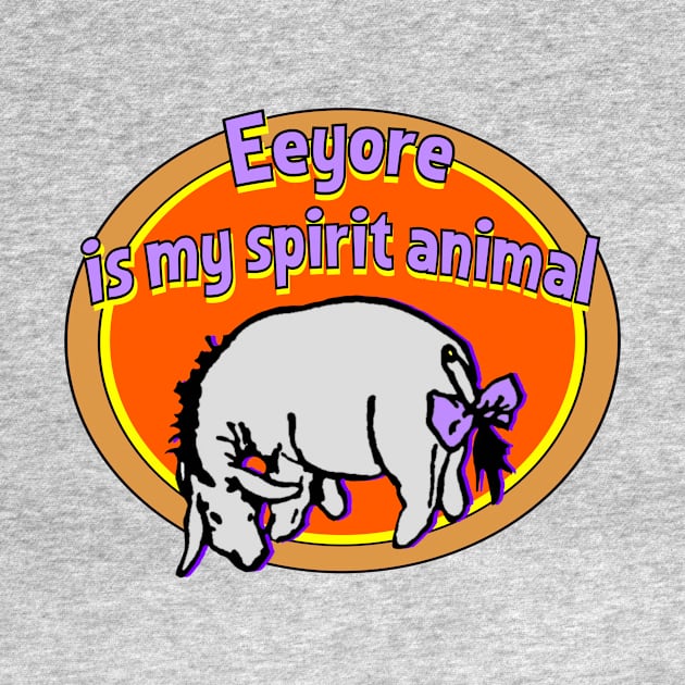 Eeyore: Spirit Animal by Retro-Matic